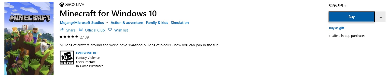 [SOLVED] Minecraft Windows 10 Won't Install Problem Issue